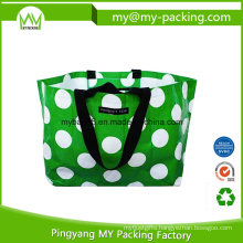 Recycled Folded PP Woven Waterproof Promotion Bags